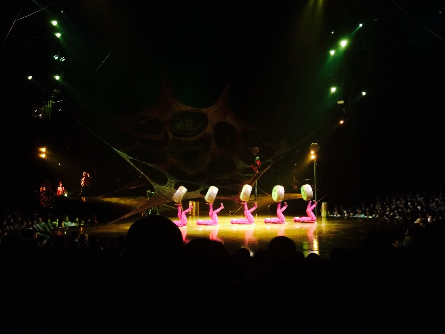 OVO ensemble performing onstage in Japan